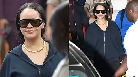 rihanna india visit mumbai airport 2026 reason news