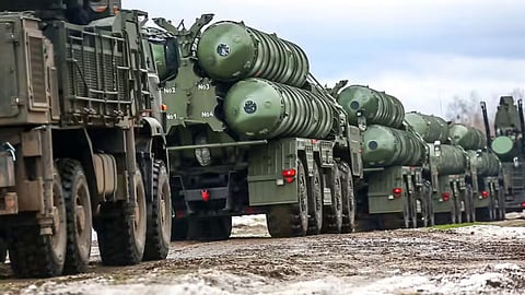 The 'Impenetrable' S-400 Missile System Arrives in India from Russia; Deployment Planned Along the Rajasthan Border! It Will Keep a Watchful Eye on Every Enemy Move.
