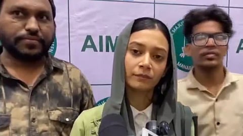 AIMIM Corporator Sahar Sheikh Statement