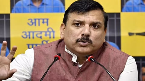 sanjay-singh-aap-indore-visit-target-bjp-and-central-government