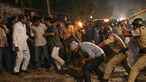 Shahjahanpur Ambedkar Statue Damaged