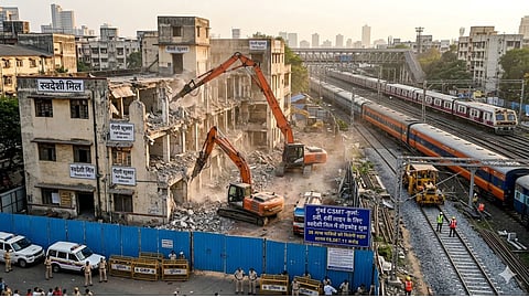mumbai-csmt-kurla-5th-6th-line-project-swadeshi-mill-removal