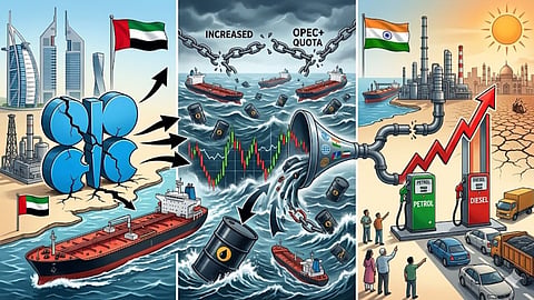 UAE's Exit from OPEC: Will Petrol and Diesel Become More Expensive in India? Understanding the Implications of the Upheaval in the Crude Oil Market