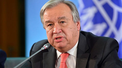UN Apple to Iran Open Hormuz Strait