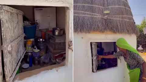 A 100-year-old traditional fridge in Rajasthan works without electricity and amazes viewers online.
