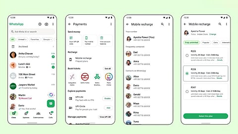 now recharge your mobile via WhatsApp Mobile Recharge