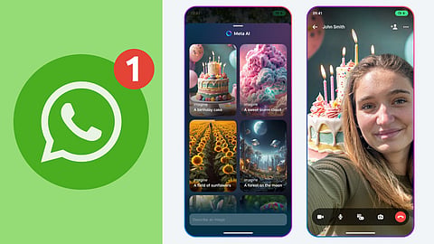 WhatsApp New AI FeatureChange Your WhatsApp Video Call Background