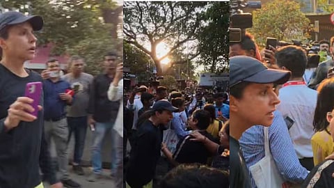 Woman Lashes Out at Maharashtra Minister