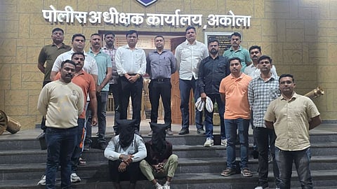 Akola Police arrested two accused from the railway platform for the brutal murder of 24-year-old Abhishek Gawai in Shivani. The murder was fueled by an old dispute.
