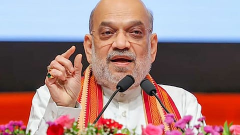 Amit Shah releases BJP manifesto