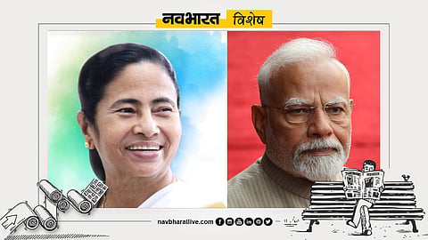 Navabharat Special: Campaigning in Bengal Escalates Towards Aggression; Mamata and Modi's Credibility at Stake