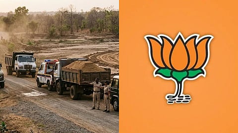 Sand Smuggling Racket Busted in Brahmapuri: Tractors Belonging to Former BJP District Council Vice-Chairman and Senior Leader Seized. FIRs Against Leaders Who Switched from Congress to BJP Spark Uproar.
