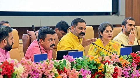 Deliberations on the Chandrapur District Annual Plan 2026-27; Guardian Minister Ashok Uike Reviews Development Works.