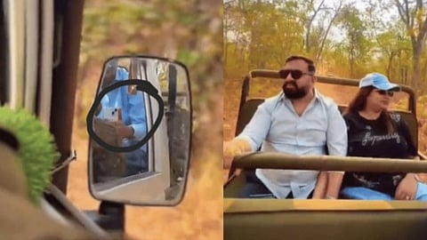 Warora MLA Karan Devtale fined ₹5,000 for making reels inside Tadoba Tiger Reserve. The incident at Nimdhela buffer gate raises questions on security checks.