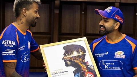 Hardik Pandya Hails Rohit Sharma