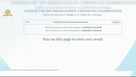 icse board result