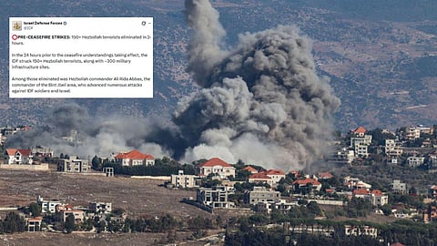 150 Hezbollah Terrorists Sent to 'Hell': Israel Unleashes Fury in Lebanon Before Ceasefire Takes Effect