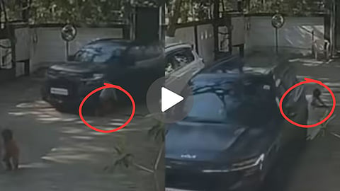 Indore Car Driver Crush Colony Child