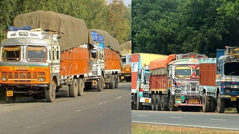 Favoritism Towards Out-of-State Trucks in Nagpur? Trucks Operating Without Paying Taxes, Causing Crores in Losses to the Government; RTO Under Scrutiny