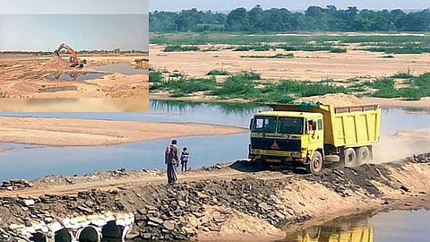 The Racket of Illegal Mining in Nagpur: Rules Flouted, Sand Transport Rife at Night—Causing Massive Losses to the Government.