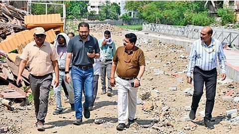 Commissioner Conducts Inspection; Pre-Monsoon Alert Issued; Cleaning of Rivers and Drains Intensifies in Nagpur