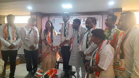 Priya Fuke appointed as Nagpur City President of NCP (Sharadchandra Pawar) Women's Wing. Outgoing President Rekha Kripale promoted to State Secretary.
