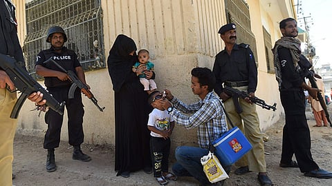 PAKISTAN: Terrorist Attack on Police Guarding Polio Team; One Officer Martyred, Several Injured