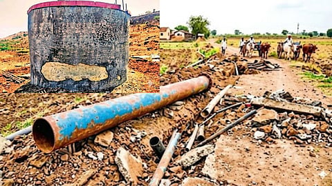 Water Scheme Fails in Pune's Surkundi? Dilapidated Roads and Water Crisis Spark Outrage Among Villagers