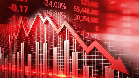share market down