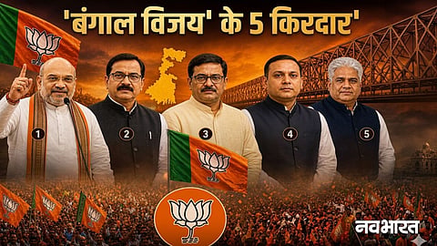 5 heroes of bjp victory in west bengal