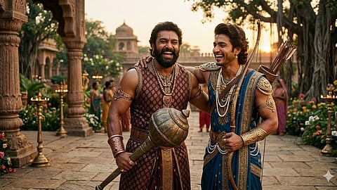 children did Arjun and Bhim have in total Mahabharata Pandava