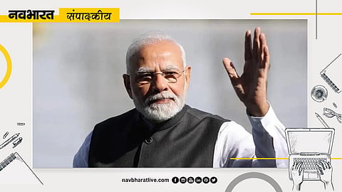 Navbharat Editorial: The Country's Political Map Turns Saffron; BJP Dominates in Most States