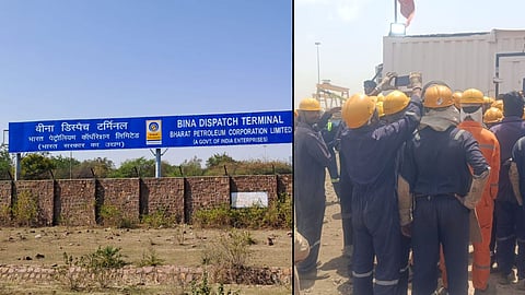 Bina Refinery Accident Sagar KCC Company Labor Severely Injured