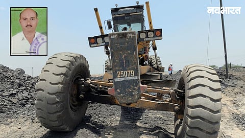 A WCL employee died on the spot after being crushed by a grader machine at Naglon mine in Majri. The incident has raised serious questions over mining safety measures.