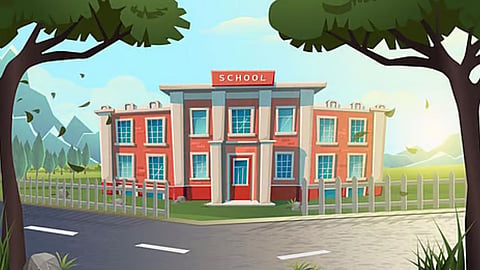 Chhatrapati Sambhajinagar ZP education department banned new admissions in Regimental schools for 2026-27 due to dilapidated and dangerous building conditions.