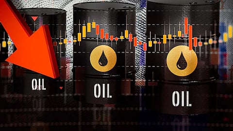 Crude Oil price drop