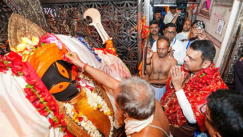 CM Devendra Fadnavis In Suvendu Adhikari Oath Ceremony