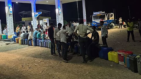 Maharashtra Farmers Fuel Crisis Diesel Shortage