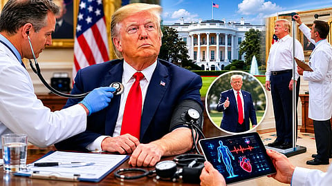 President Trump Is Fit! White House Releases Medical Report; Height and Weight Also Revealed.