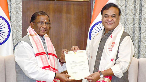 himanta biswa sarma Continue as Caretaker Chief Minister Until the Formation of the New Government