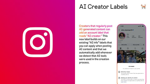 New AI Creator Label by instagram Will Make Everything Clear