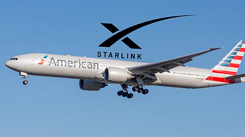 American Airlines Introduces Starlink Internet