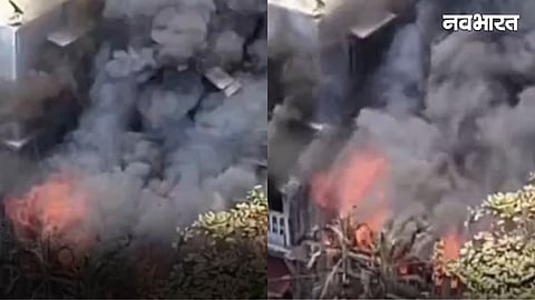 mumbai cuffe parade kanwal mansion building fire news