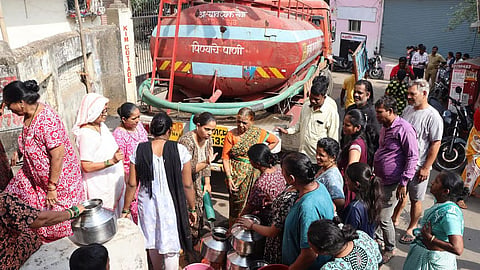 Maharashtra Water Crisis Tanker Supply