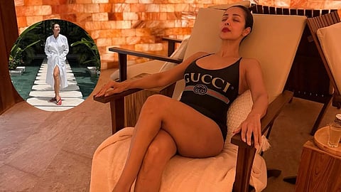 Bollywood Actress Malaika Arora Maldives Vacation Trip Glamorous Look Fitness Icon
