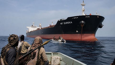 Oil Tanker 'M/T Eureka' Hijacked off Yemen's Coast; Armed Attackers Take It Towards Somalia