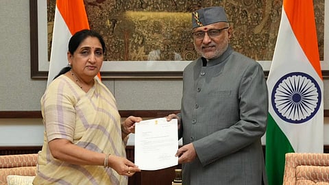 NCP Rajya Sabha Sunetra Pawar Resignation