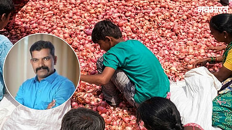 Onion Farmers' Association chief Bharat Dighole demanded a ₹10,000 crore economic revival package and a stable export policy from the government to support crisis-hit farmers.