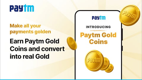 Paytm Free Gold Coin Offer on Every Payment
