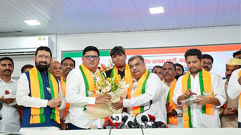 prajakt tanpure joins bjp big jolt to sharad pawar group